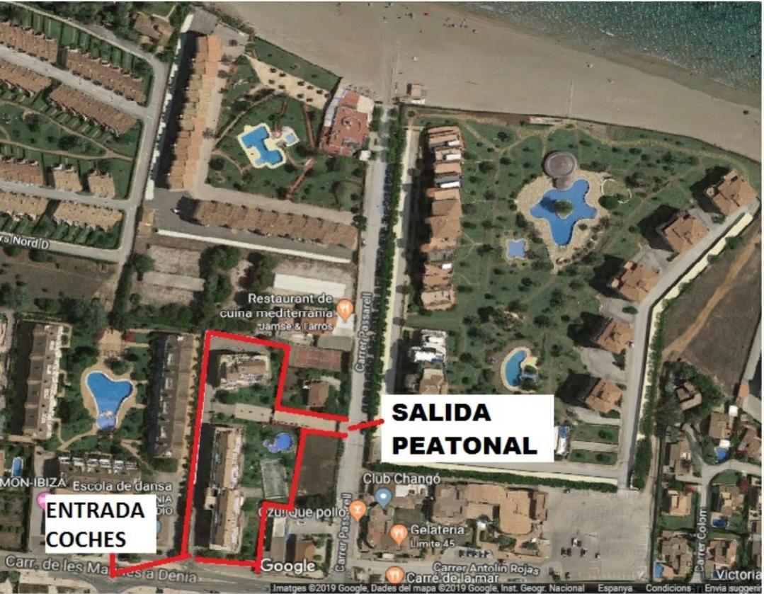 Apartamento Con Wifi A 50M De La Playa Dénia Eksteriør billede